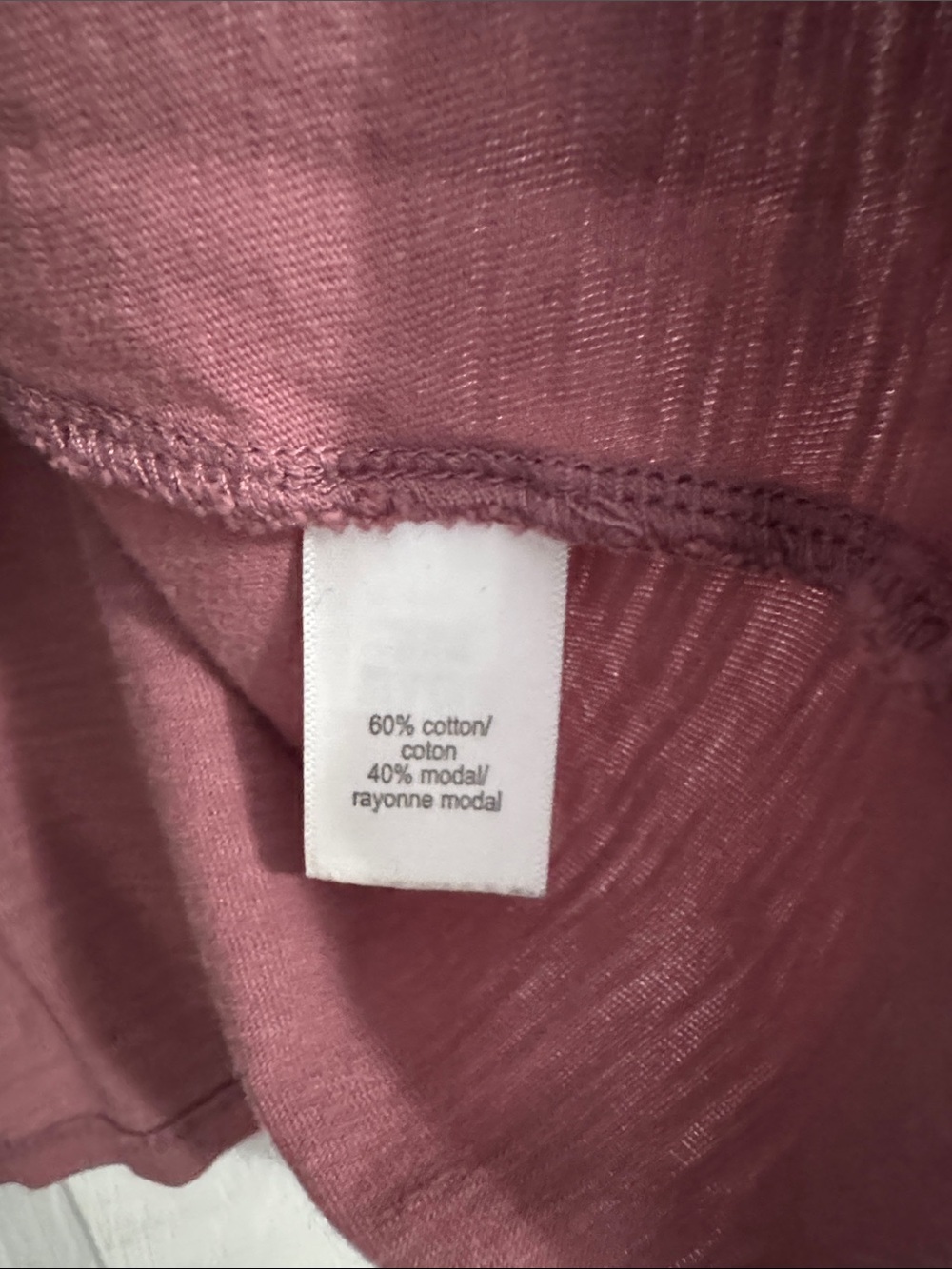 Maurices Dusty Mauve V-Neck Tank with Flutter Sleeves - Picture 2 of 2